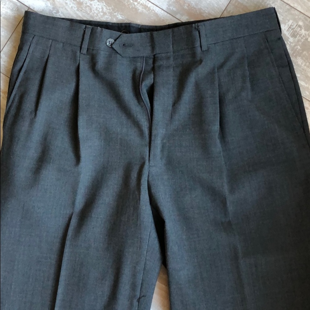 C&R Clothiers Charcoal Worsted Wool Trousers.1932 - image 2